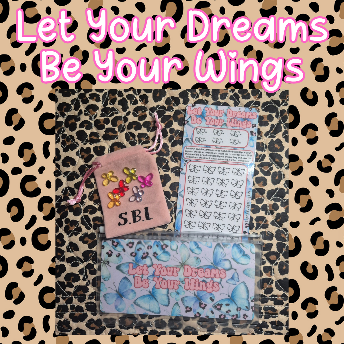 Let your dreams be your wings / A6 savings challenge