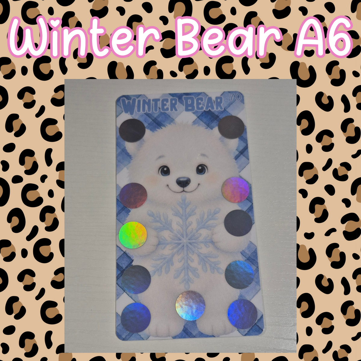 Winter Bear A6