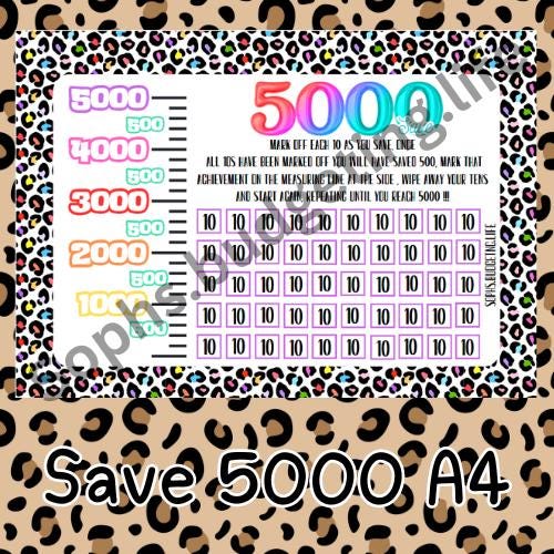 Save 5000 A4 Digital Download