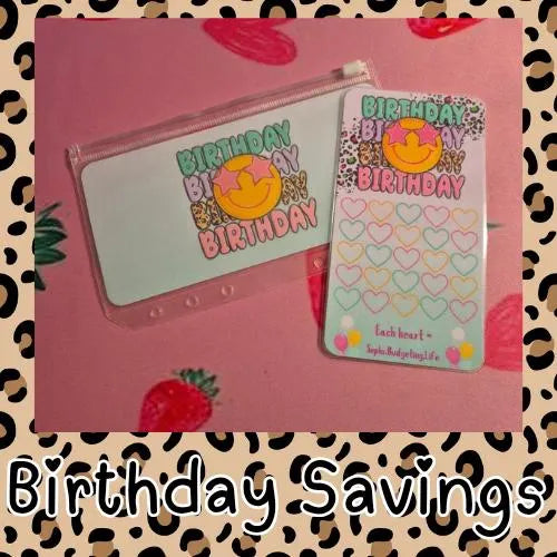 Birthday A6 Tracker