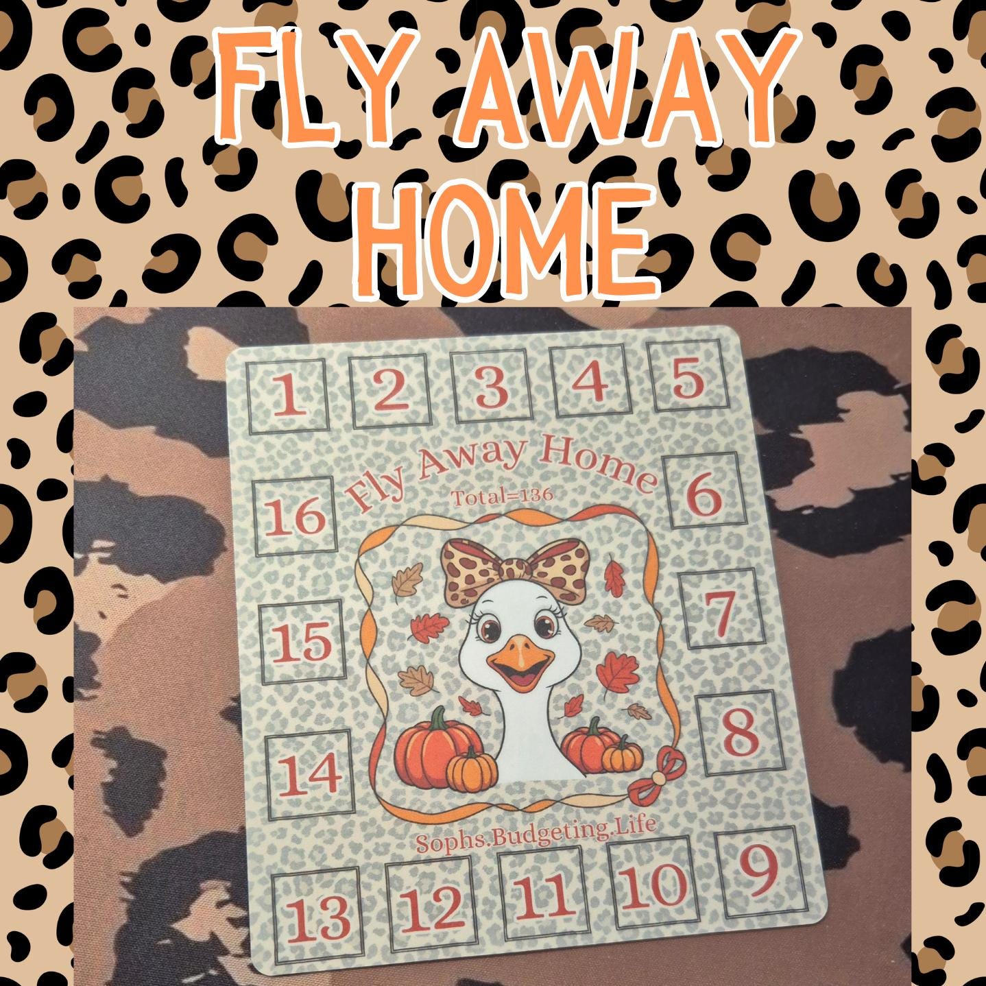 Fly Away Home Savings Challenge