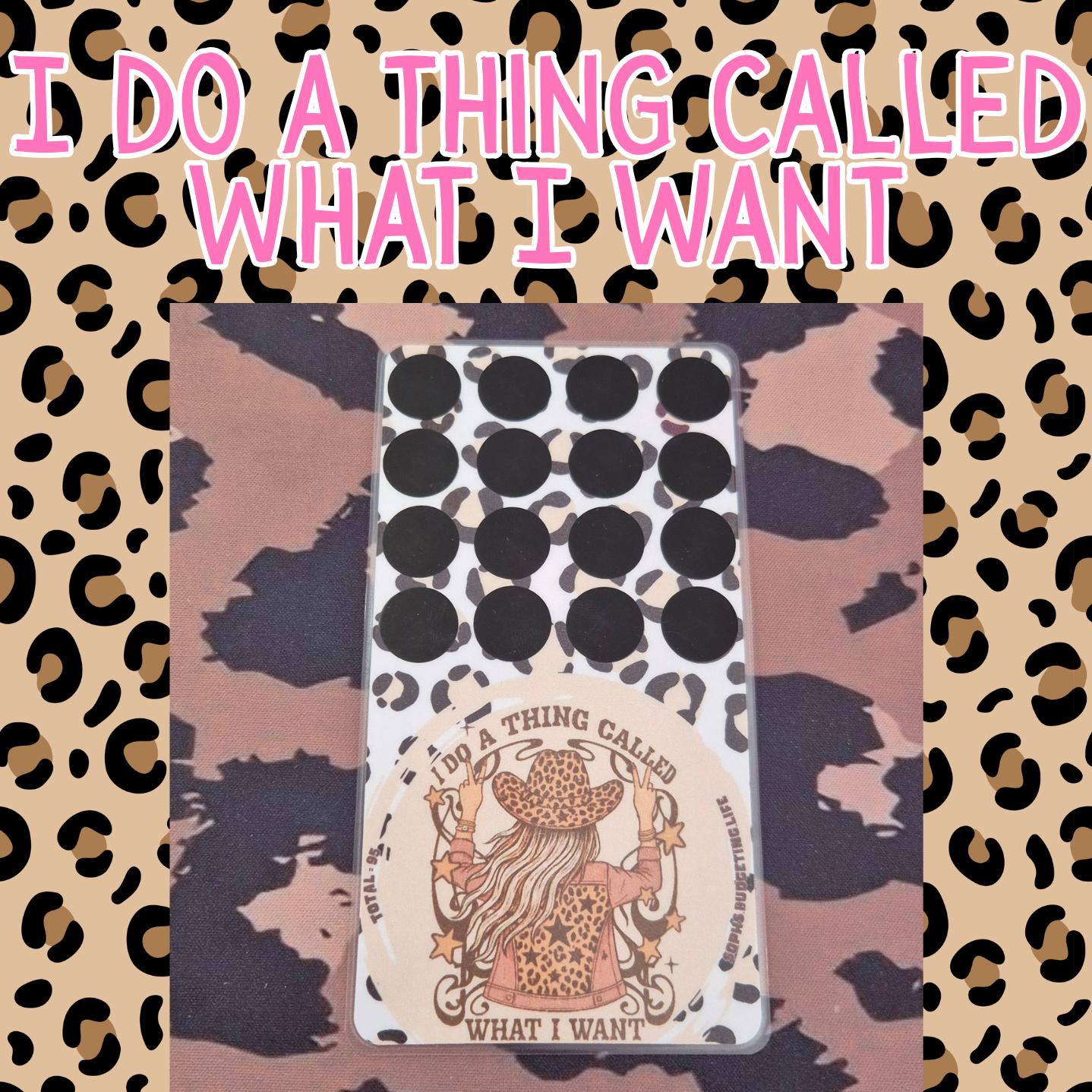 I do a thing called what i want/ A6 Scratch