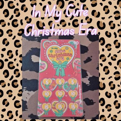 In My Cute Christmas Era / A6 Savings Challenge