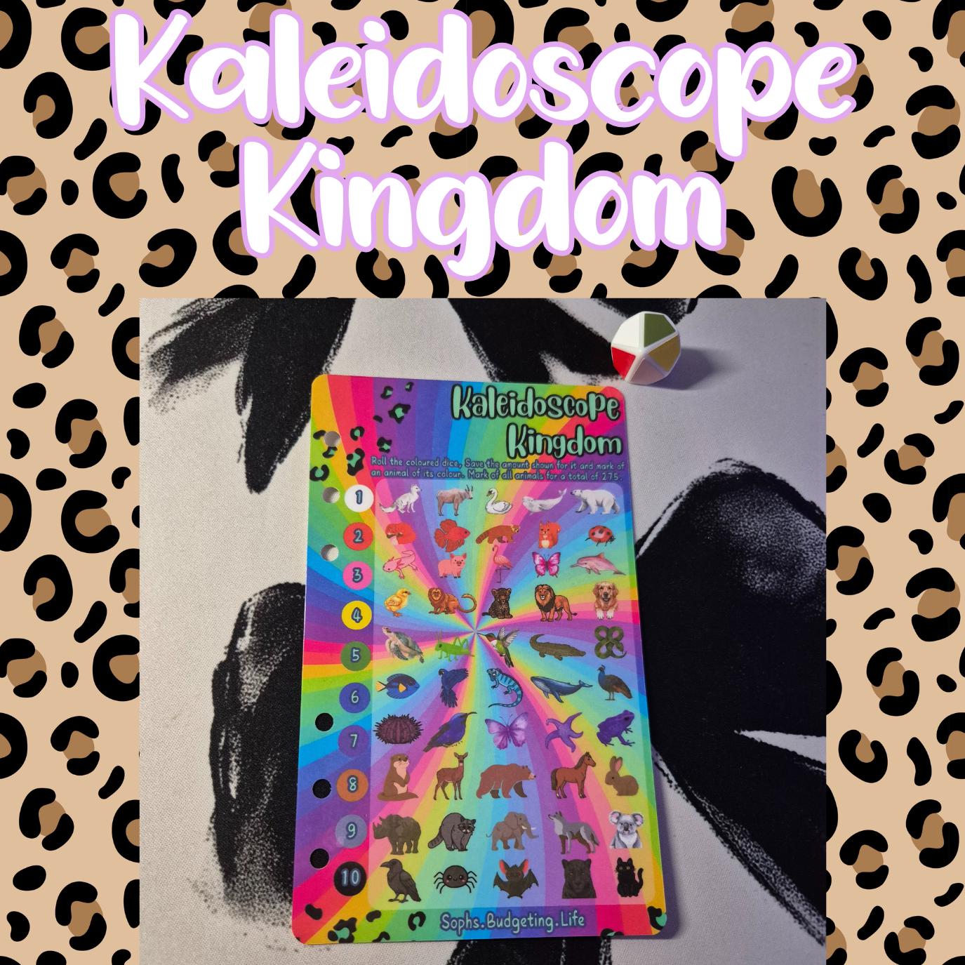 Kaleidoscope Kingdom A6 Dice Challenge