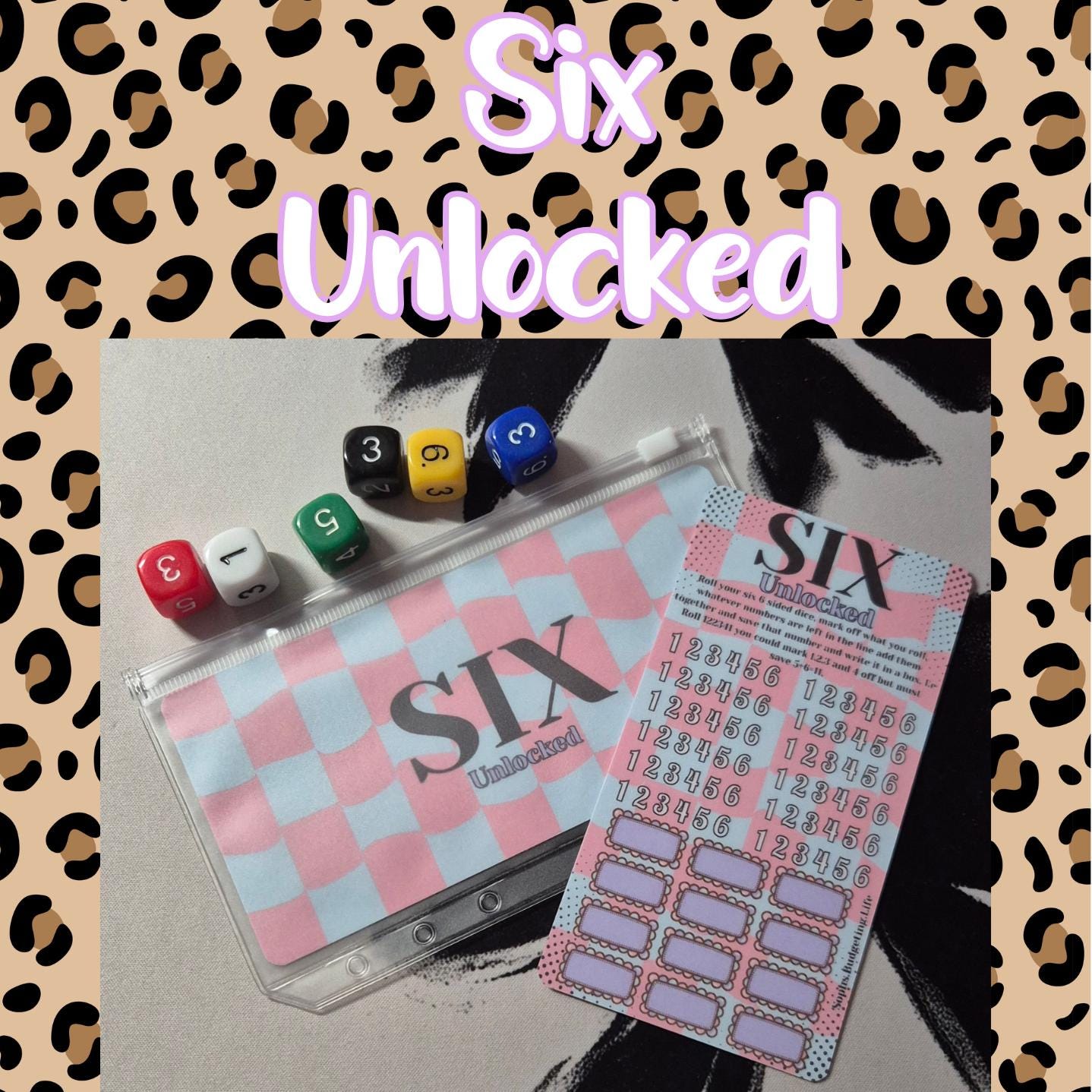 SIX Unlocked / A6 savings challenge