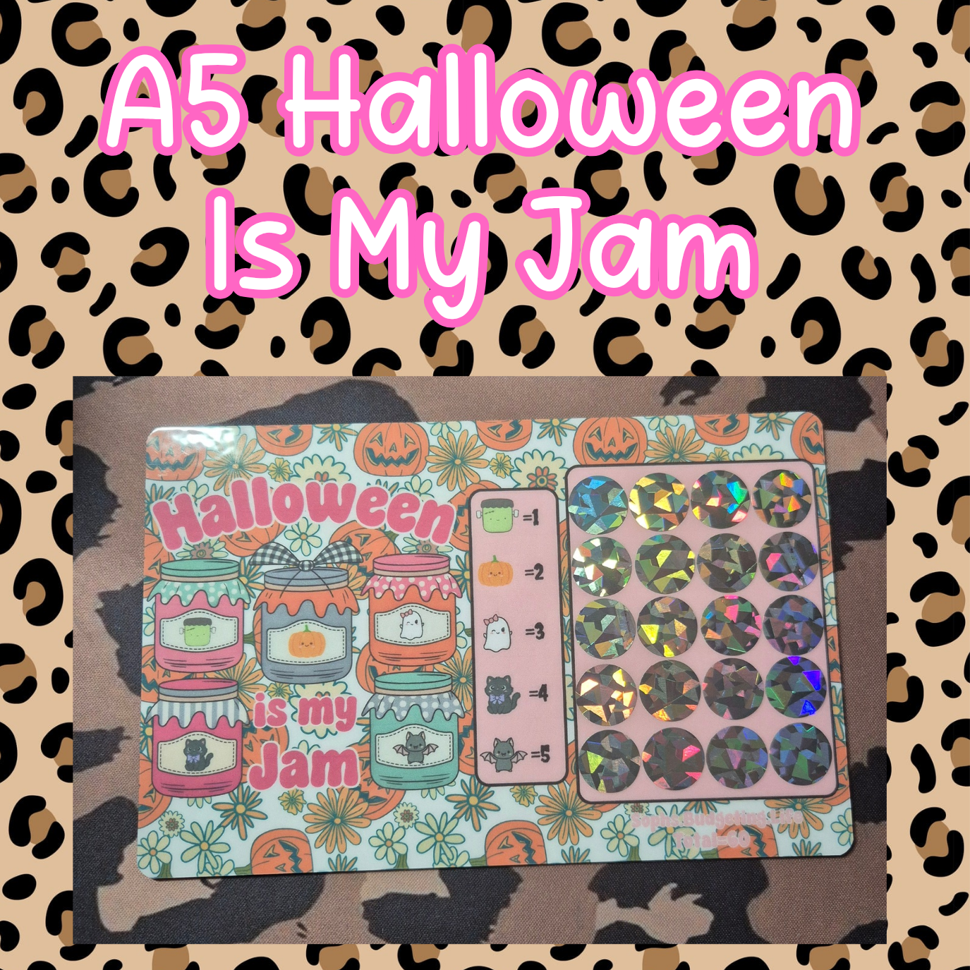A5 Halloween Is My Jam Scratch Off