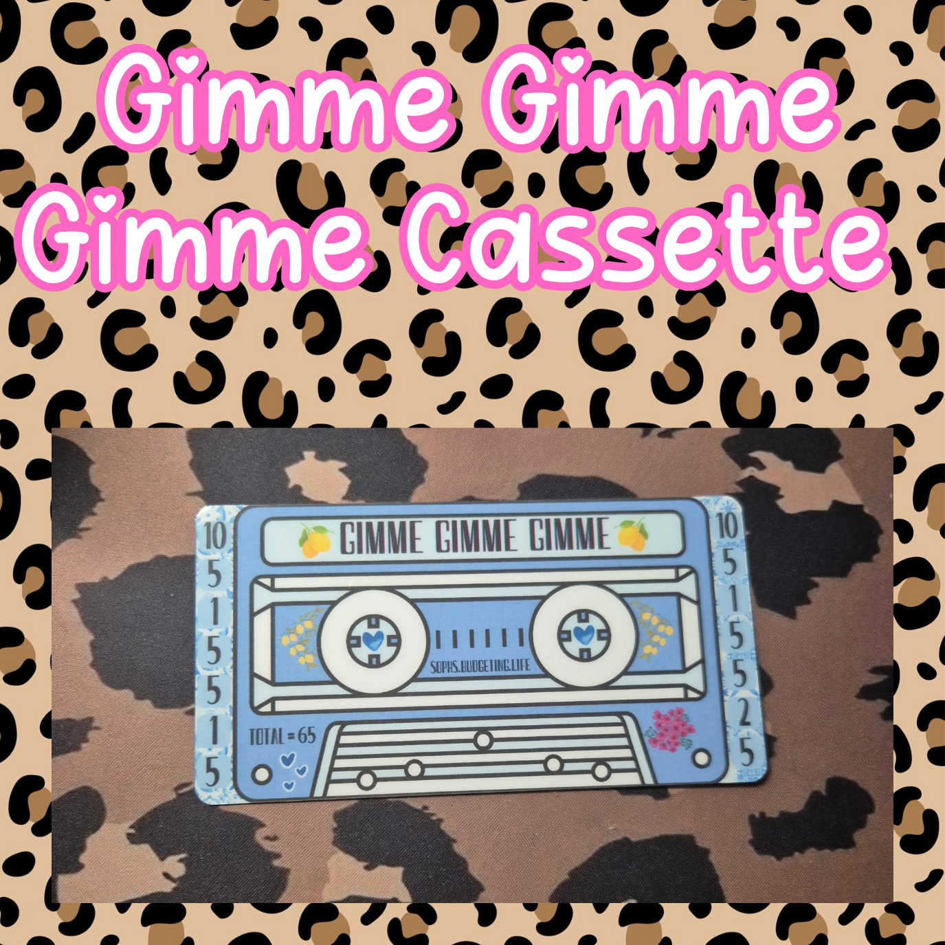 Gimme Gimme Gimme Cassette Tape