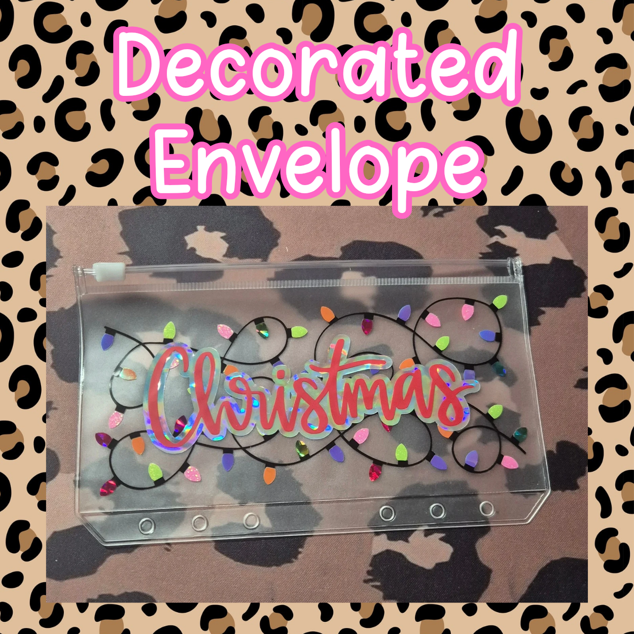 Decorated Envelope Christmas