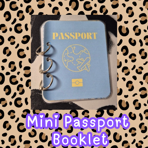 Mini Passport Booklet