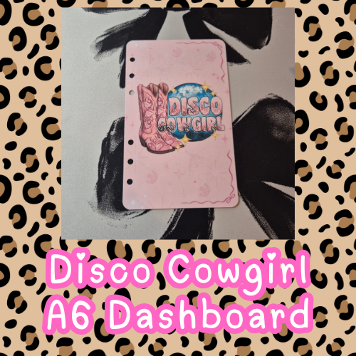 Disco Cowgirl A6 dashboard