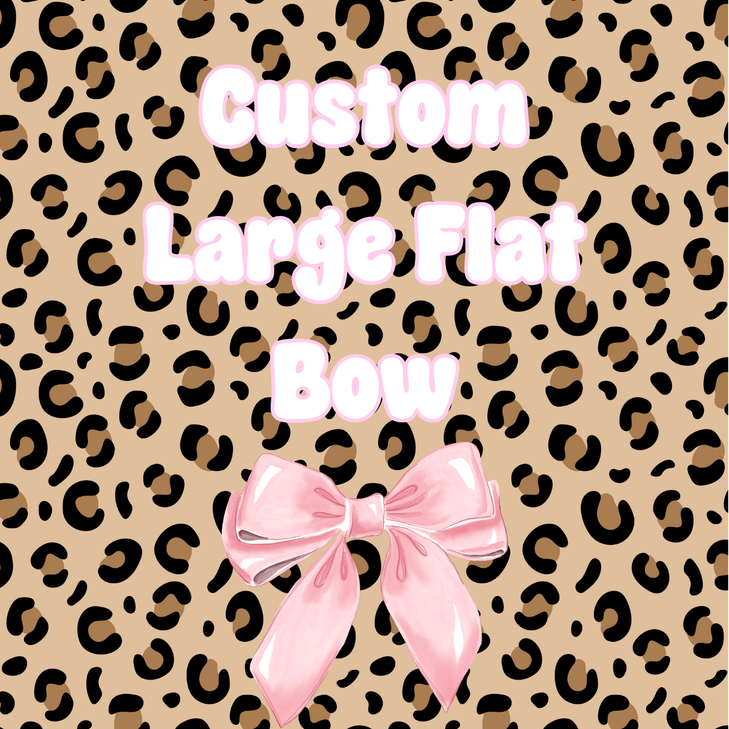 Custom Large Flat Bow
