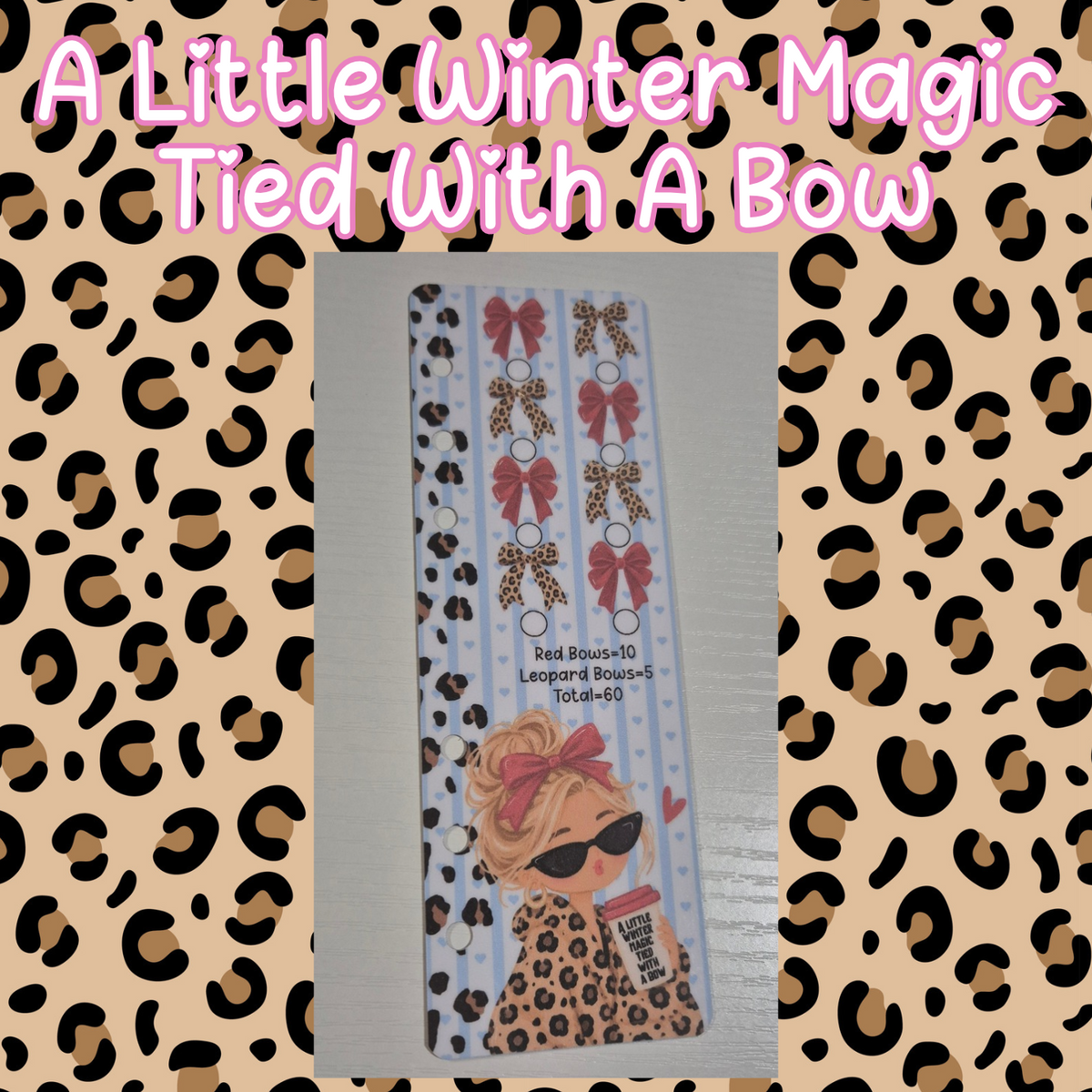 A Little Winter Magic Tied With A Bow / Bookmark Challenge