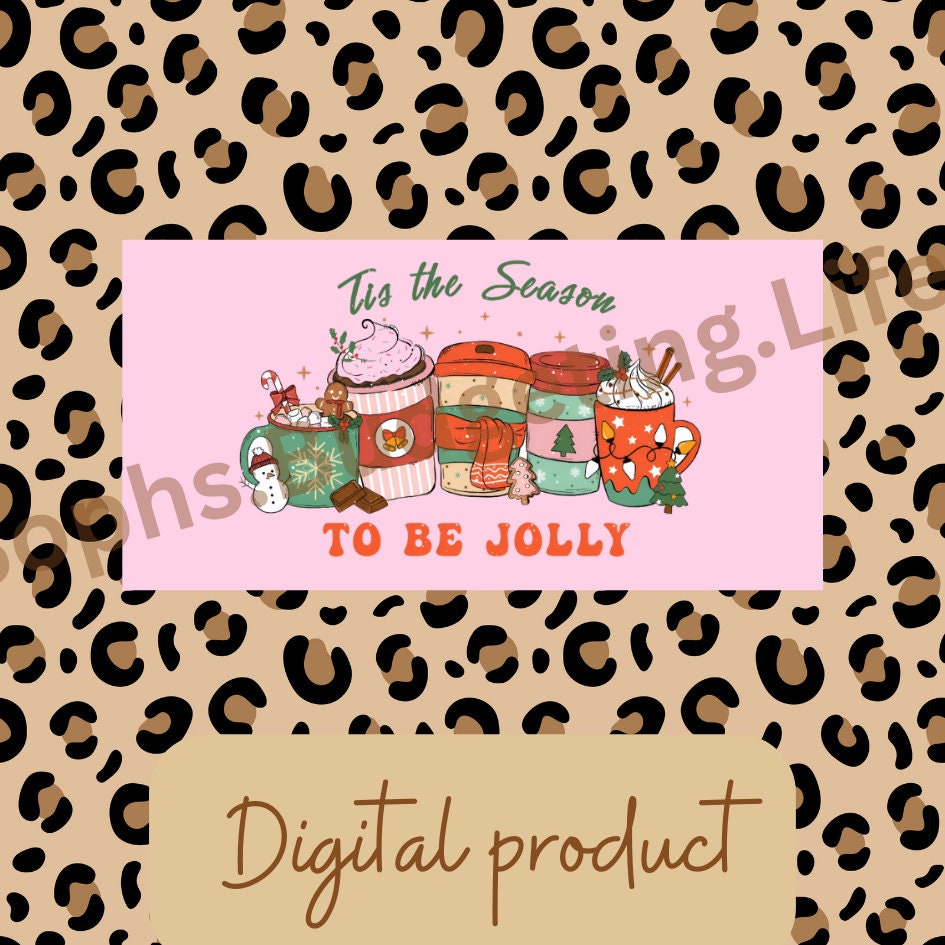 Tis the season Printable A4 savings challenge / Christmas