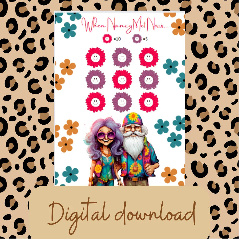 When Nancy Met Norris A4 Digital Download
