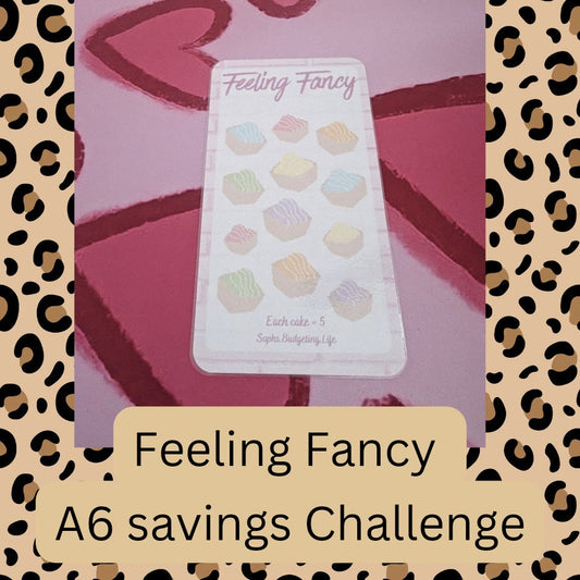 Feeling Fancy, A6 Savings challenge