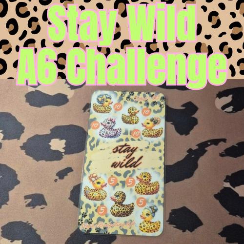 Stay Wild A6 Savings Challenge
