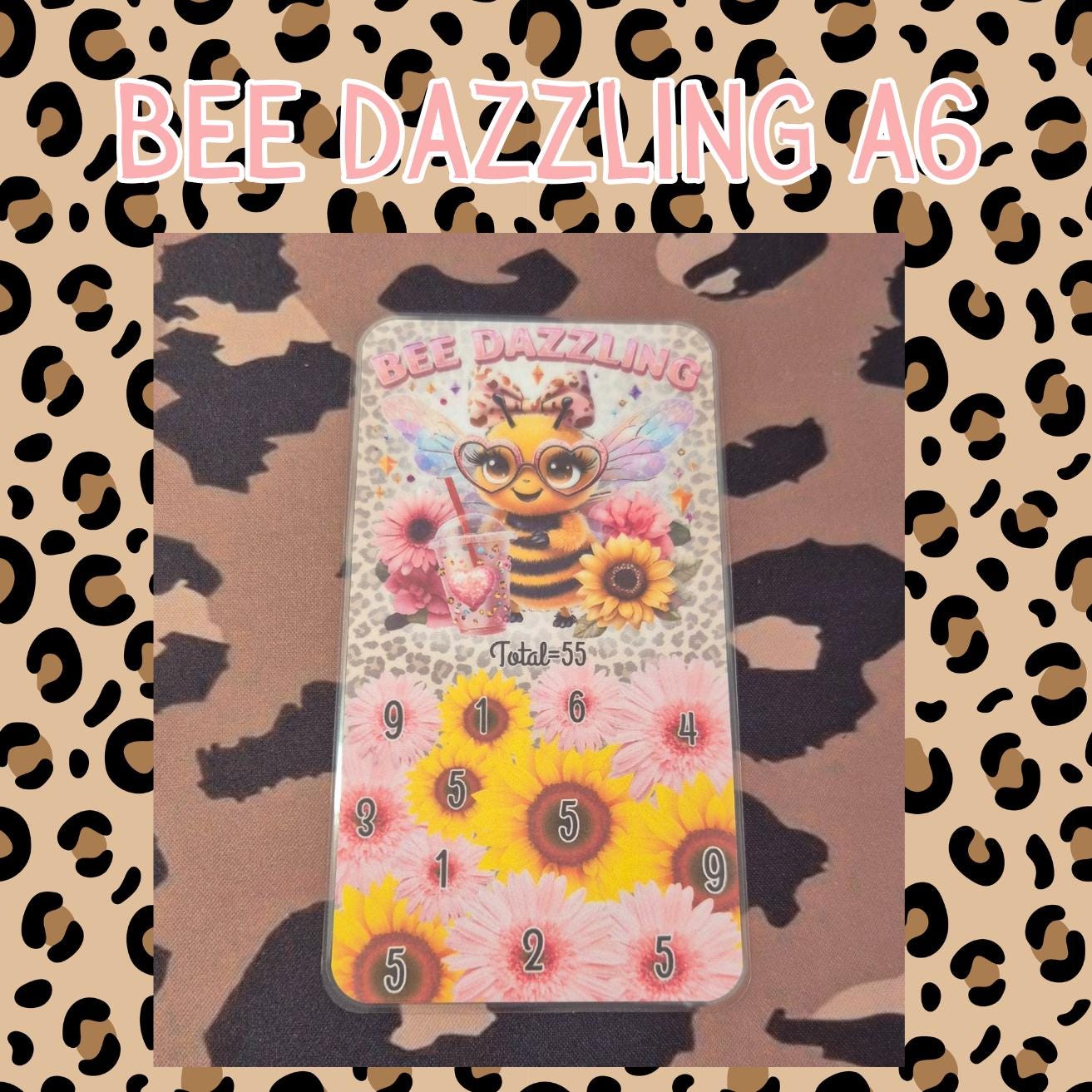 Bee Dazzling / A6 savings challenge