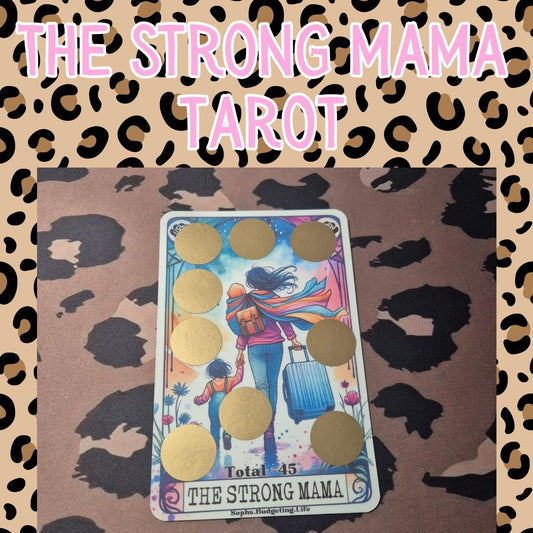The Strong Mama Tarot Scratch Off Savings Challenge