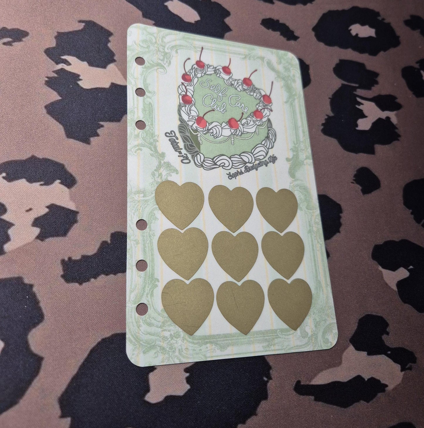 Heart Cake A6 Scratch Offs