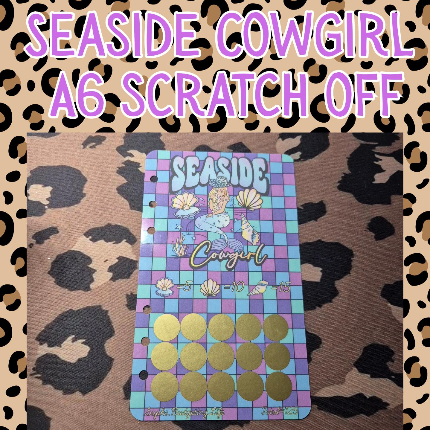 Seaside Cowgirl A6 Scratch Off