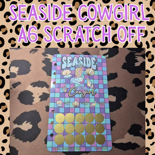 Seaside Cowgirl A6 Scratch Off