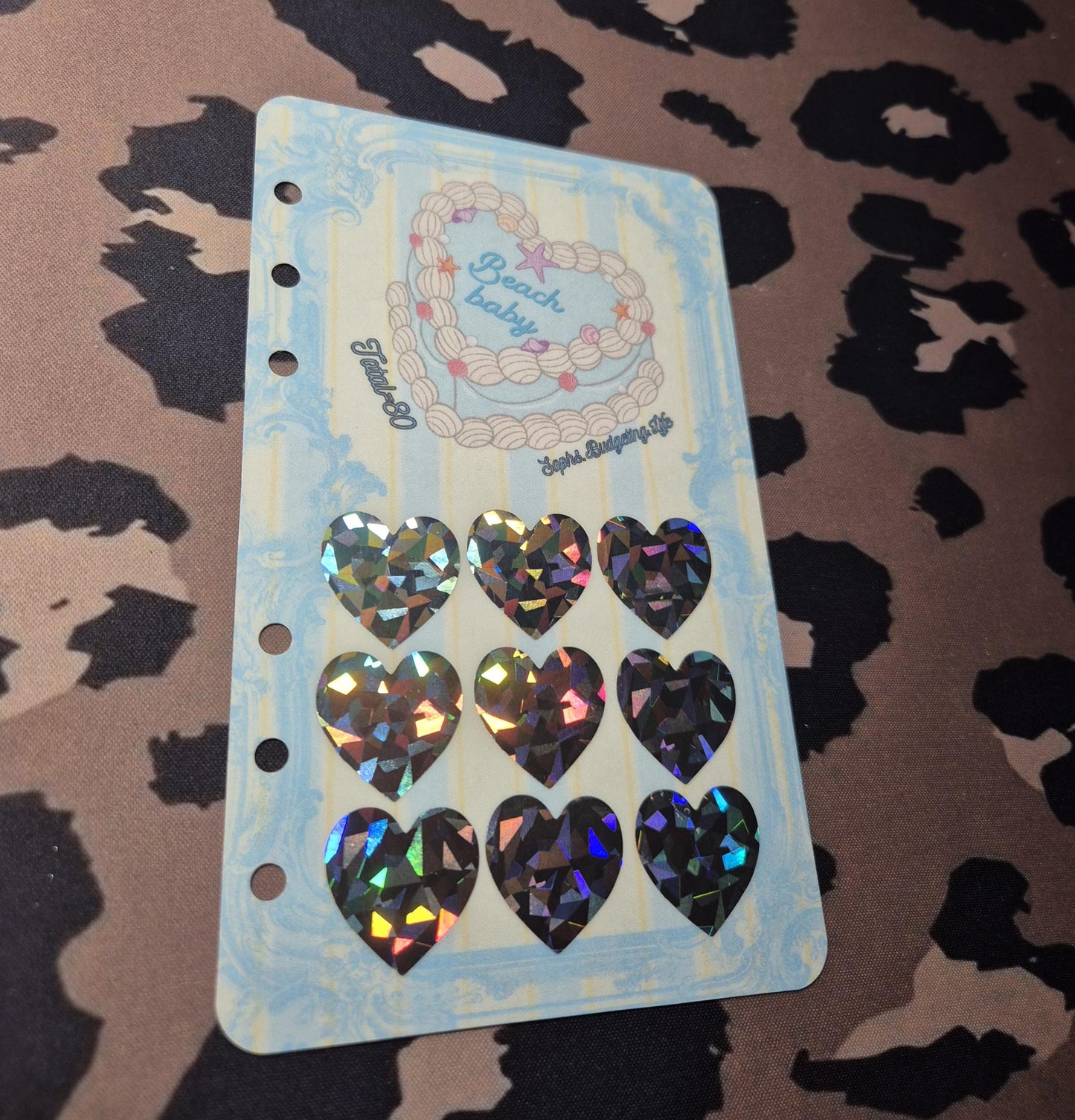 Heart Cake A6 Scratch Offs