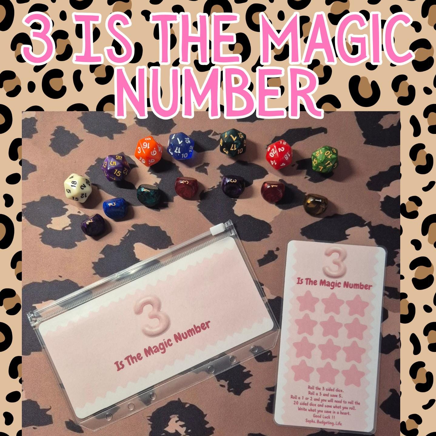 3 Is The Magic Number  / A6 savings challenge