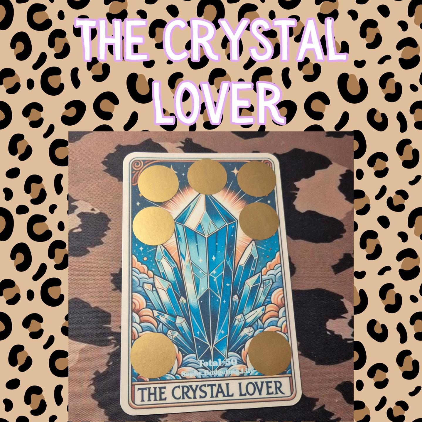 The Crystal Lover Tarot Scratch off Savings Challenge
