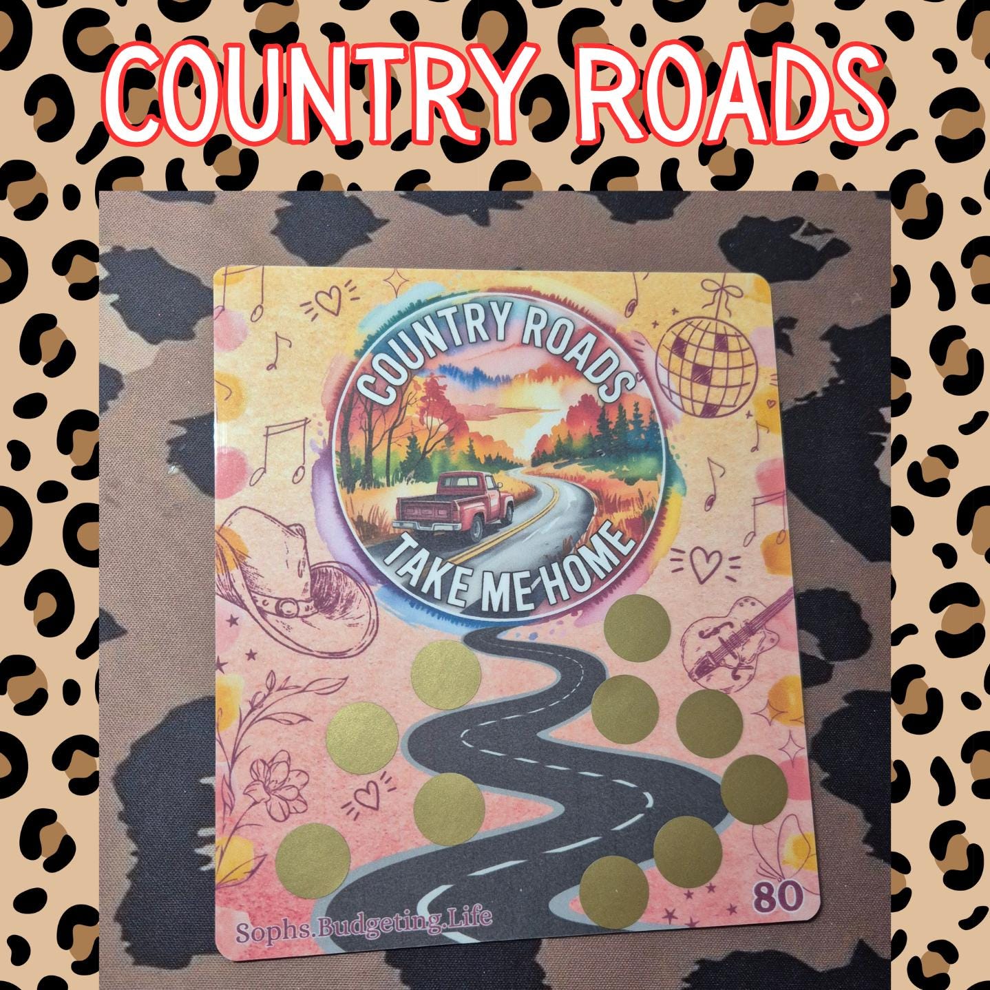 Country Roads Scratch Off Challenge