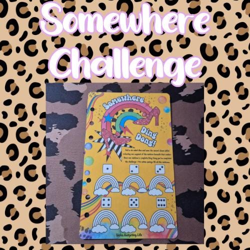Somewhere A6 Dice Challenge