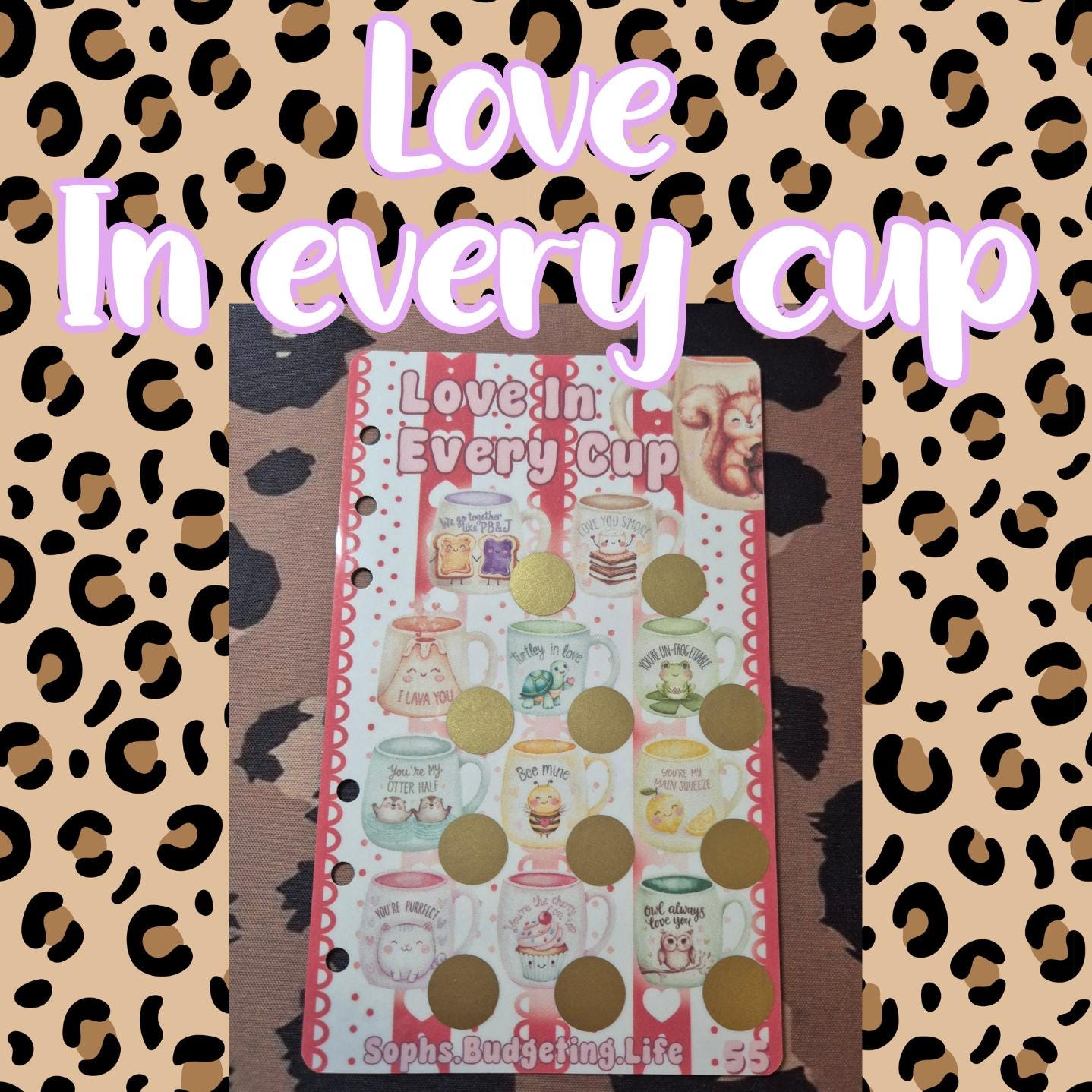 Love In Every Cup A6