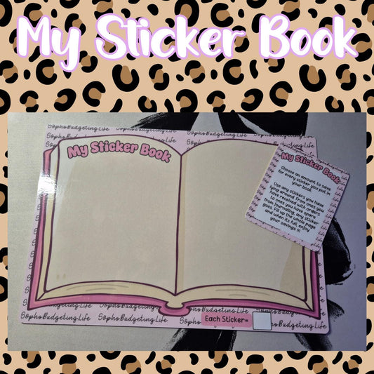 My Sticker Book A4 Challenge