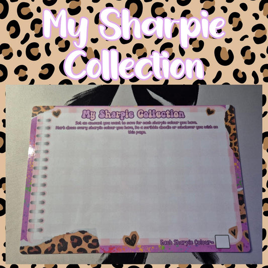 My Sharpie Collection A4 savings challenge