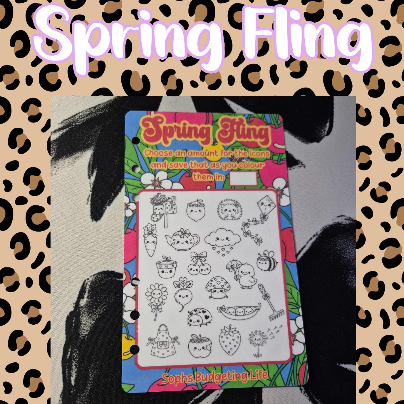 Spring Fling A6 Dice Challenge