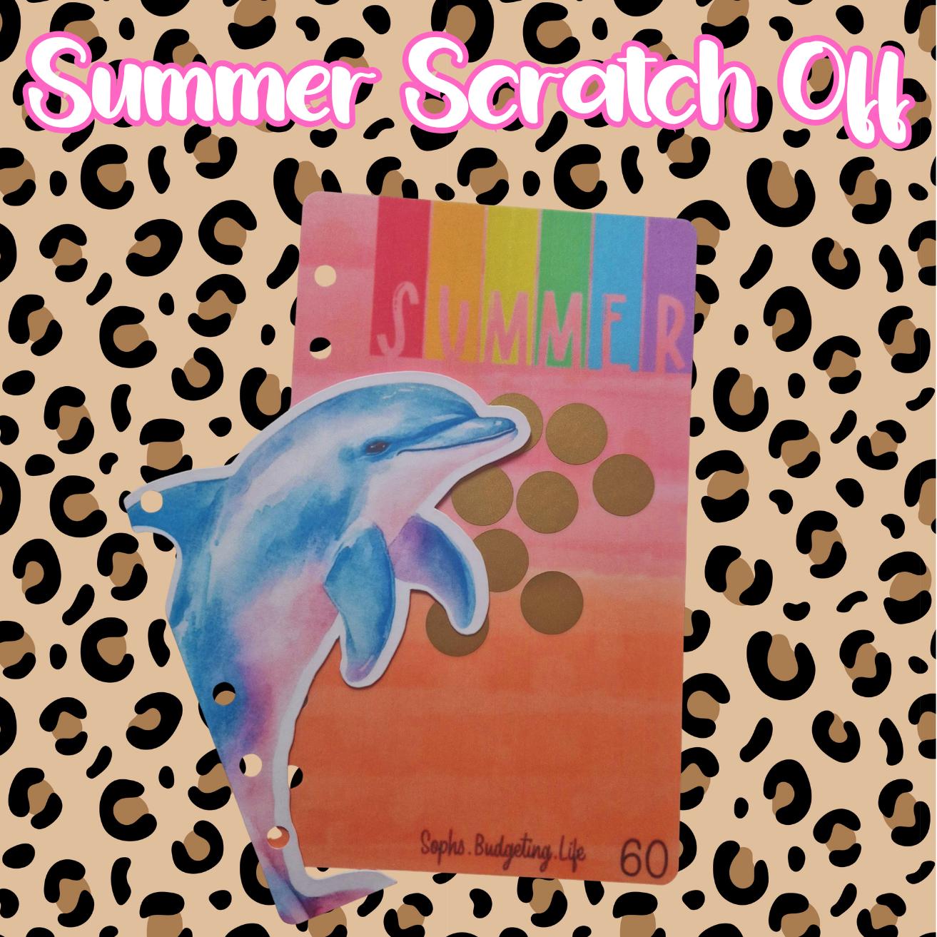 Summer A6 Scratch Off