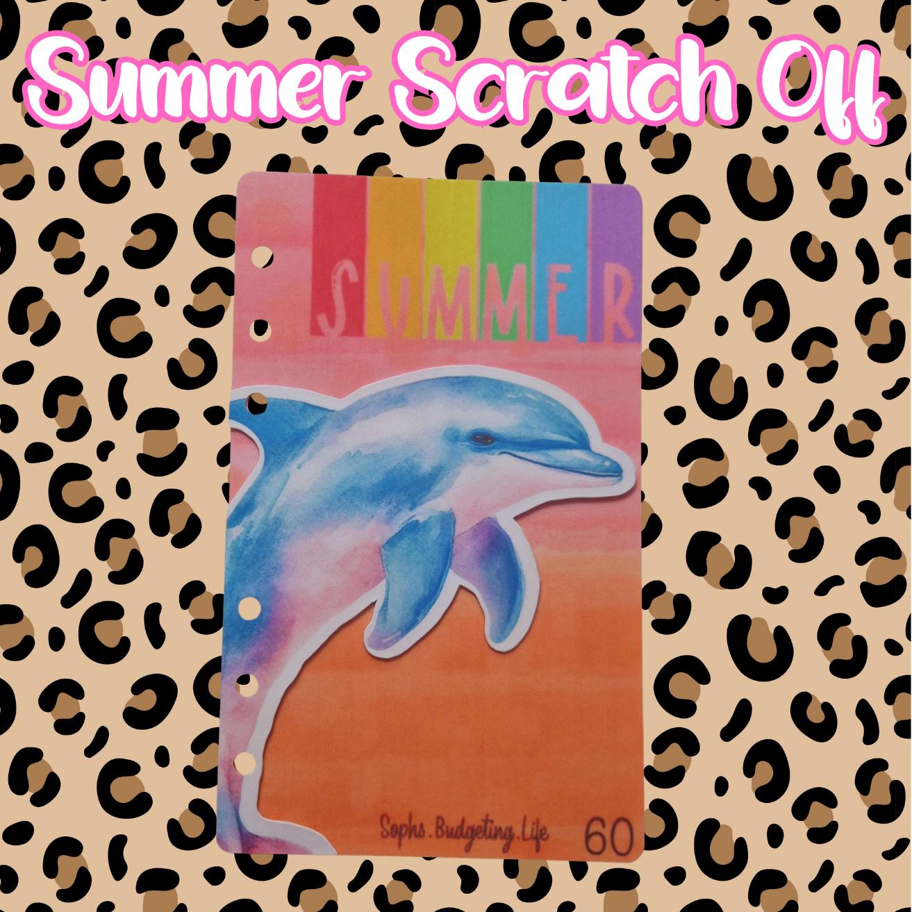 Summer A6 Scratch Off