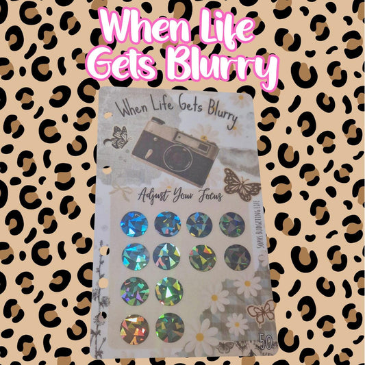 When Life Gets Blurry Scratch Off