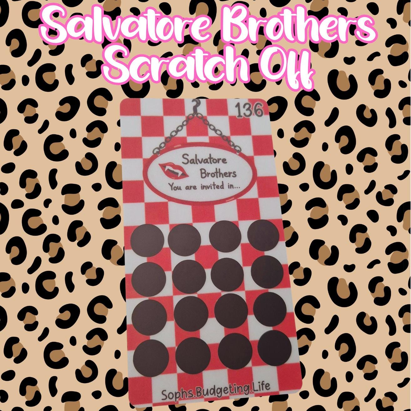 Salvatore Brothers A6 Scratch Off