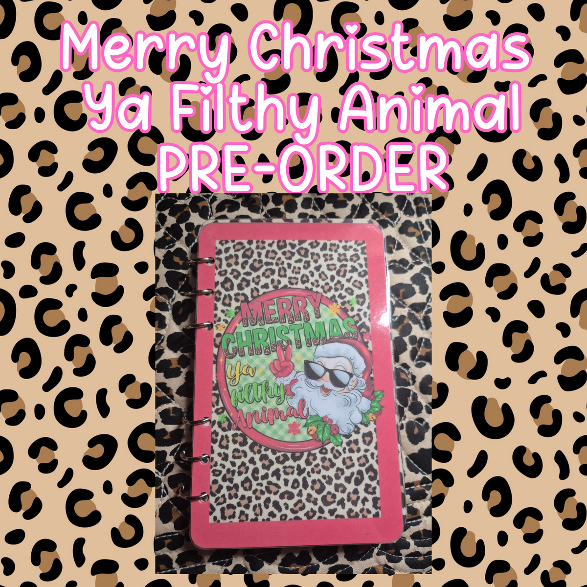 Merry Christmas Yah Filthy Animal Pre-Order Book