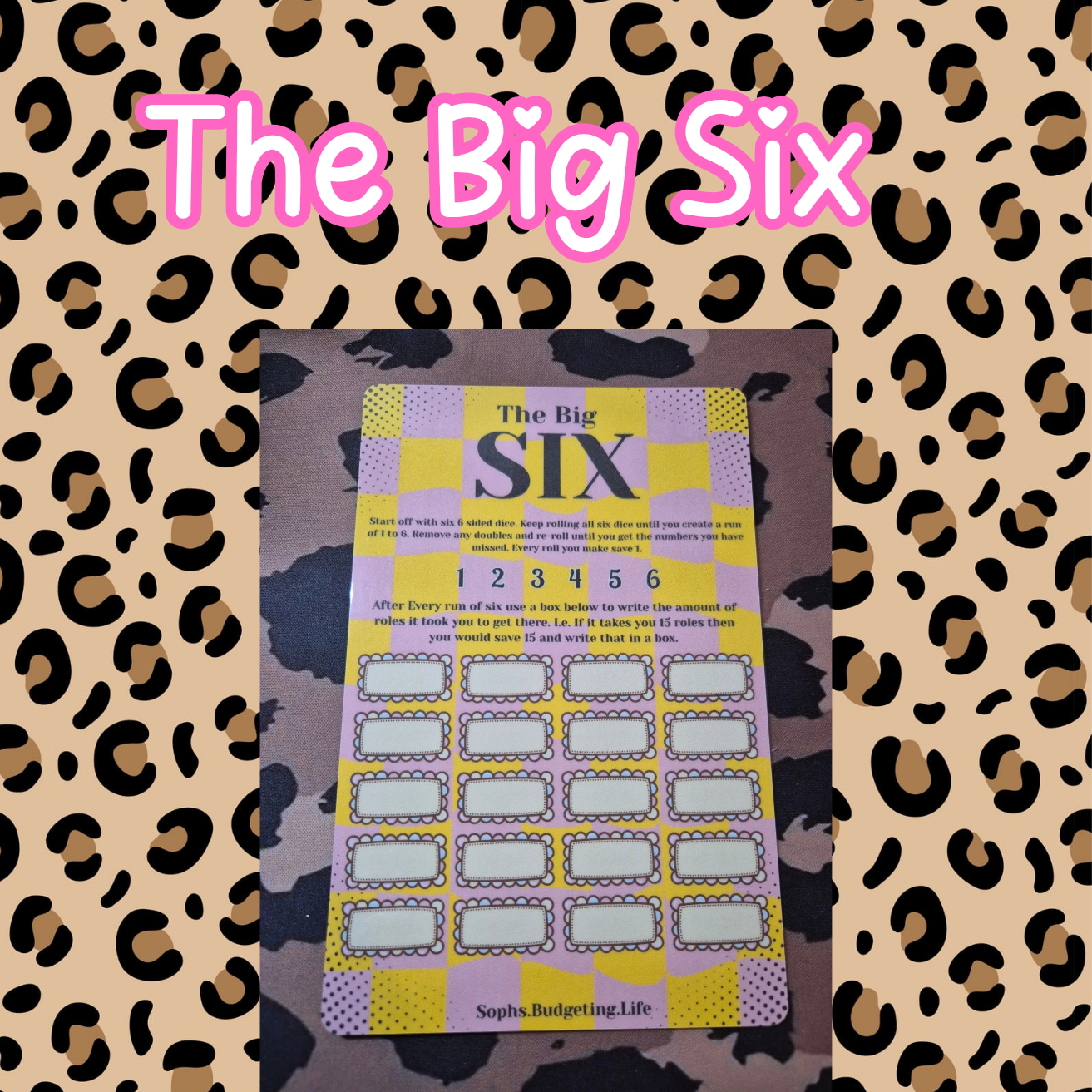 The Big Six A5