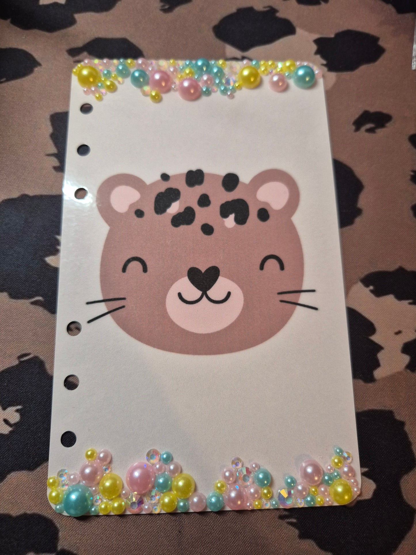 Extra Special Cute Leopard Dashboard