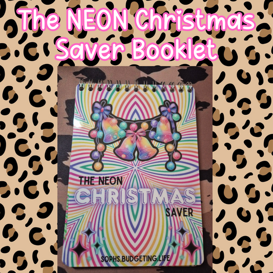 The Neon Christmas Saver Booklet