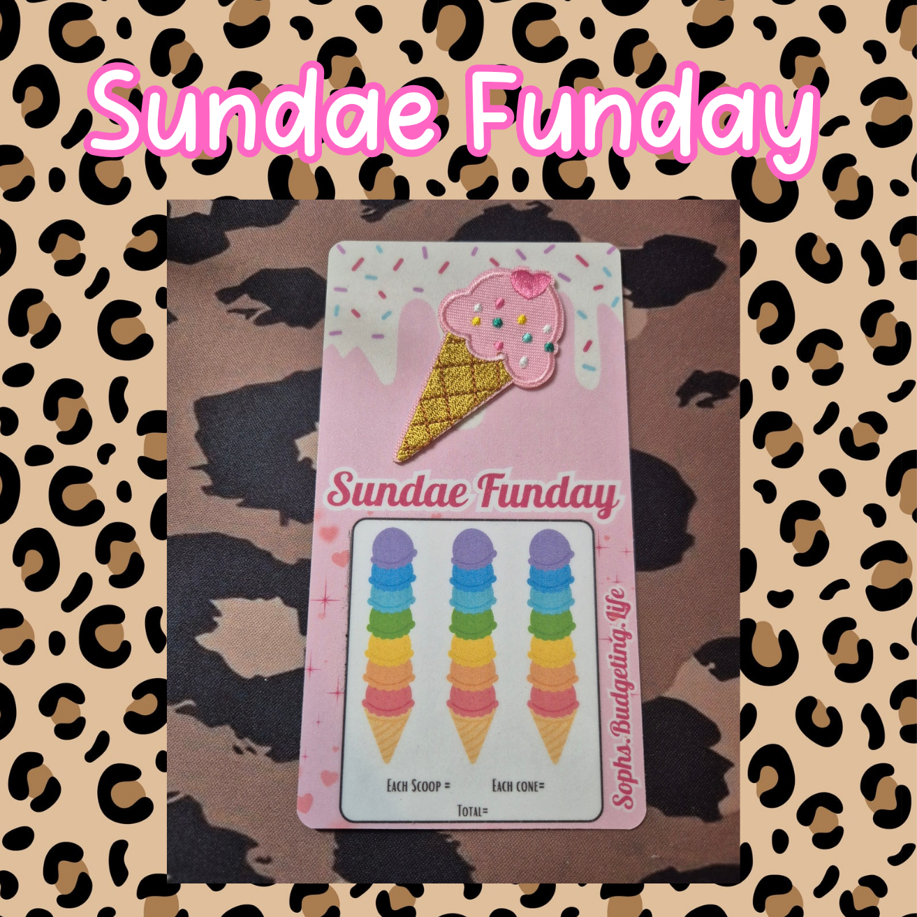 Sundae Funday Patch Challenge